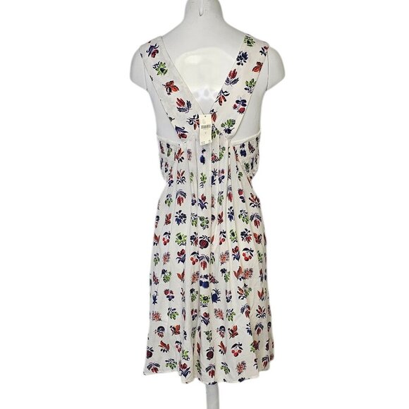 Anthropologie The Piper Bandeau Cutout Mini Dress Smocked, Floral, Size M, NWT - Picture 3 of 10